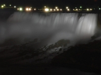 22073CrRe1 - Beth - My 100th birthday party - Niagara Falls - Nighttime walk by the Falls  Peter Rhebergen - Each New Day a Miracle